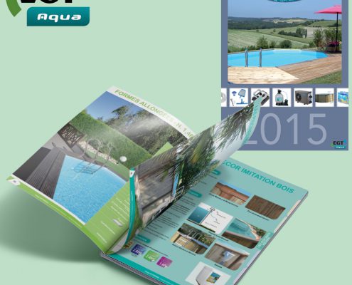 Catalogue produits EGT Aqua, Vendée, Pays de La Loire - Hervé Roux, Infographiste Freelance en Vendée